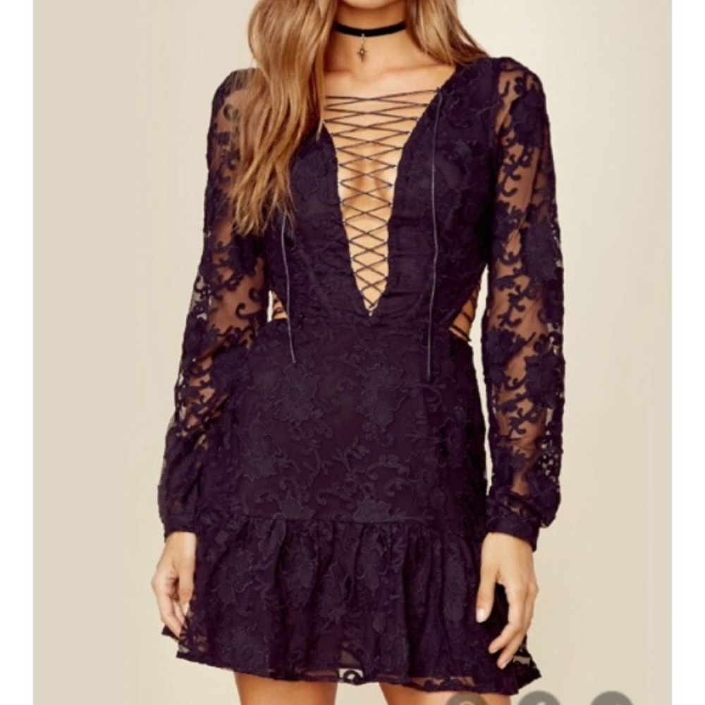 For Love and Lemons Jolene dress- small